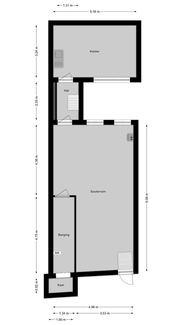 Herengracht 263, Amsterdam plattegrond-4