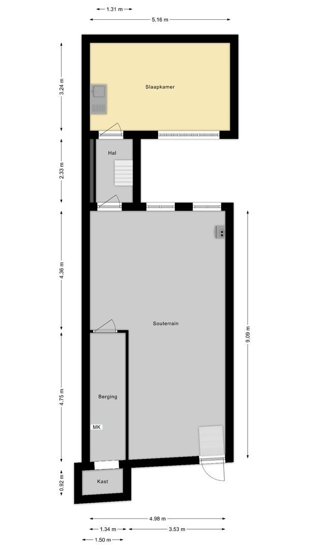Herengracht 263, Amsterdam plattegrond-3