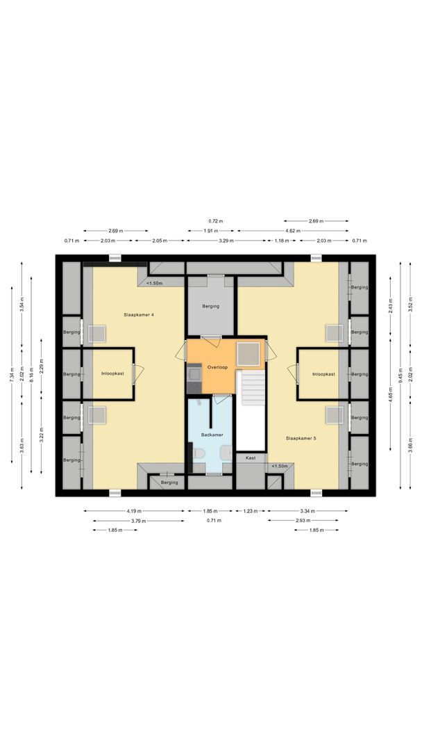 Zuiderakerweg 32, Amsterdam plattegrond-3