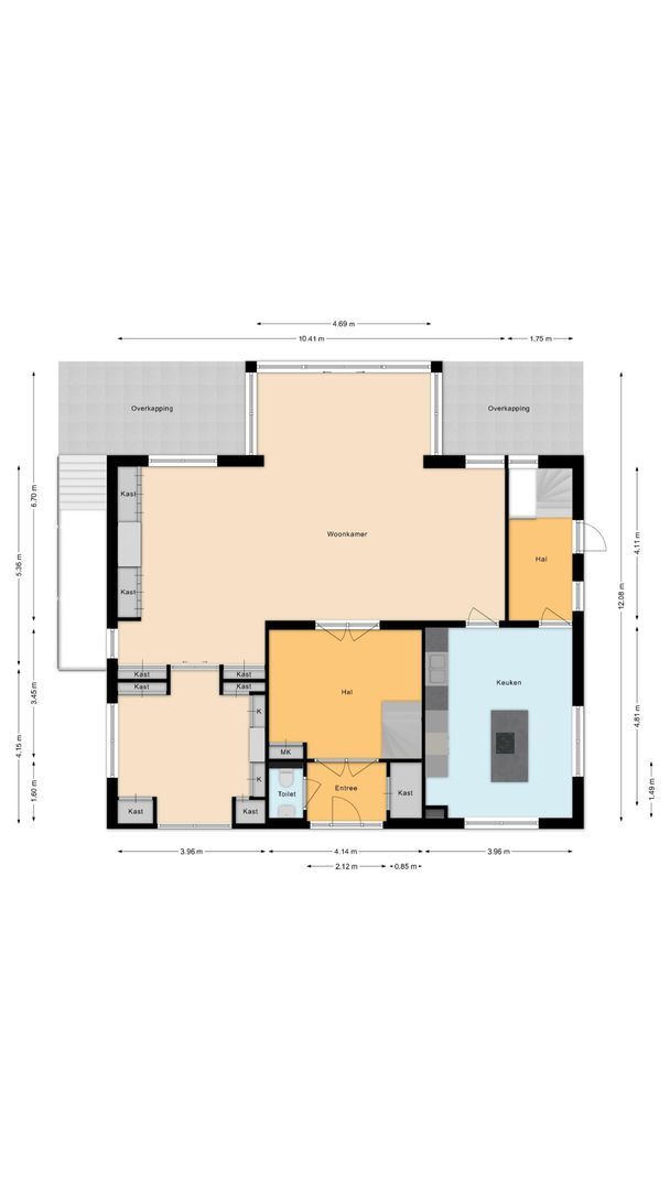 Zuiderakerweg 32, Amsterdam plattegrond-1