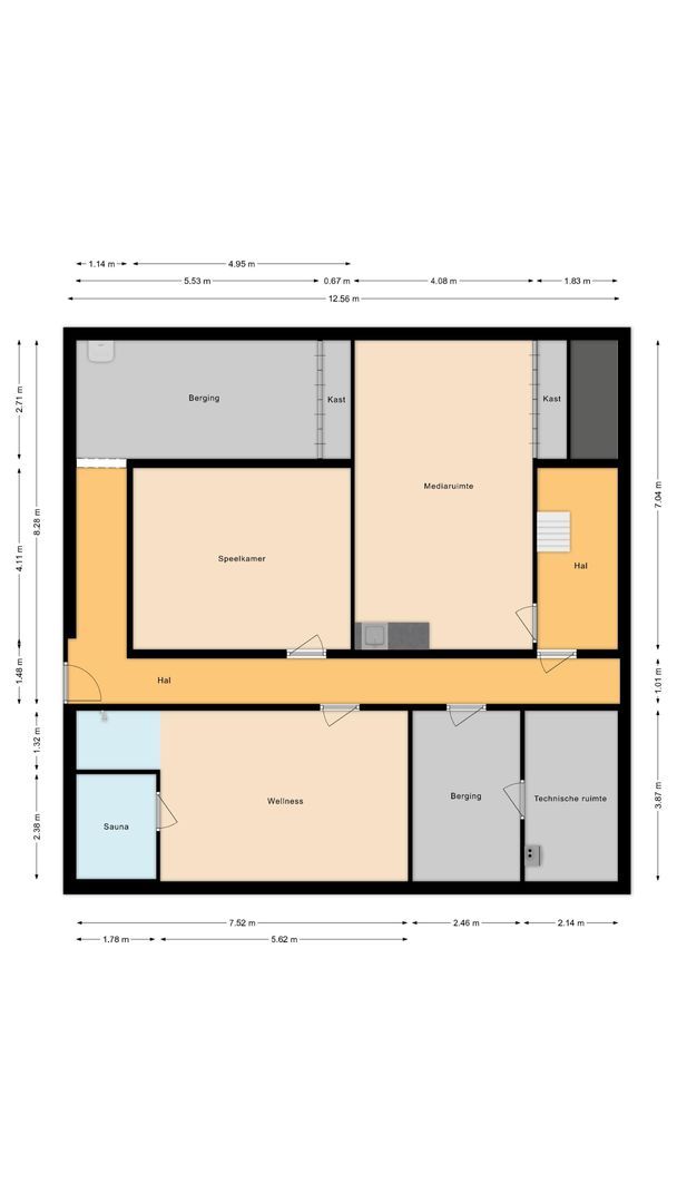 Zuiderakerweg 32, Amsterdam plattegrond-0