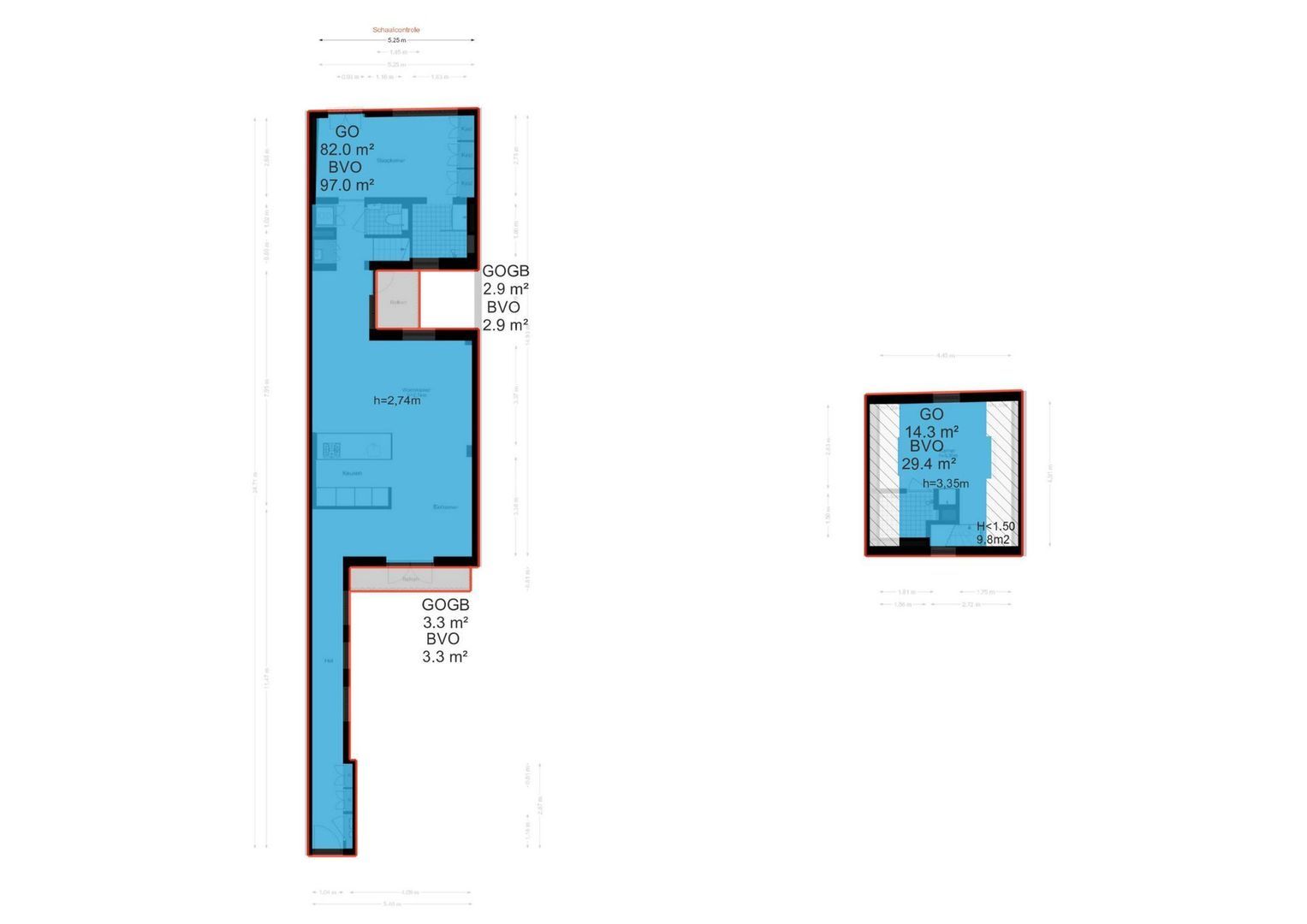 Prinseneiland 93 F, Amsterdam plattegrond-2