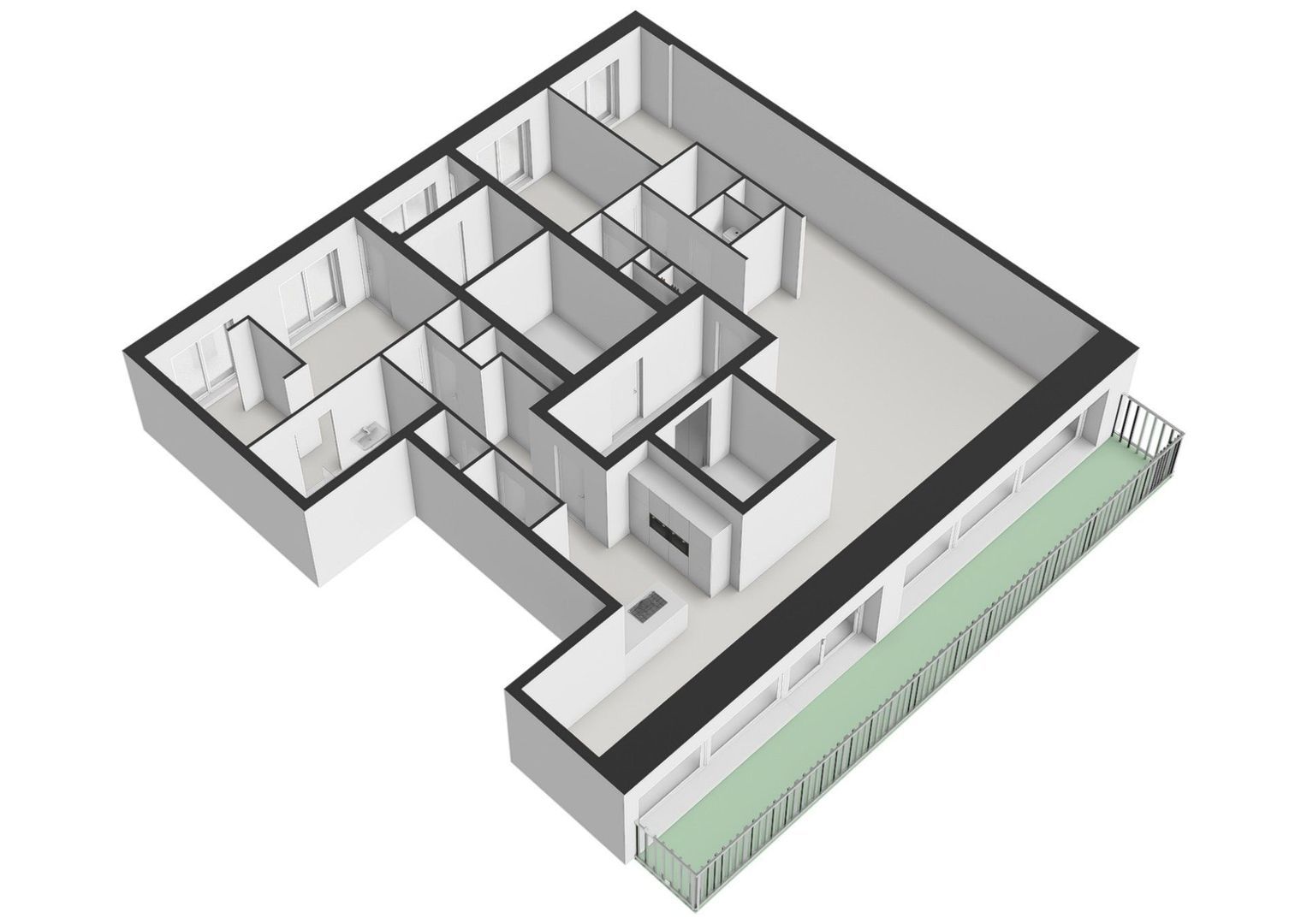 Haparandaweg 676, Amsterdam plattegrond-4