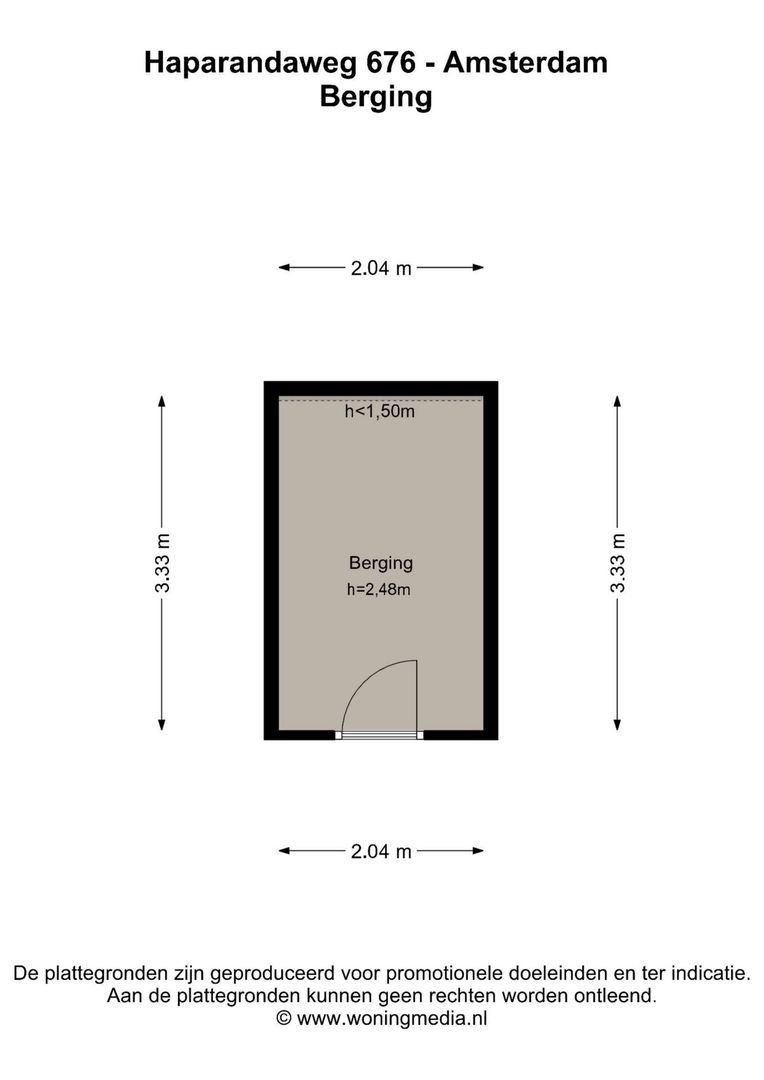 Haparandaweg 676, Amsterdam plattegrond-2