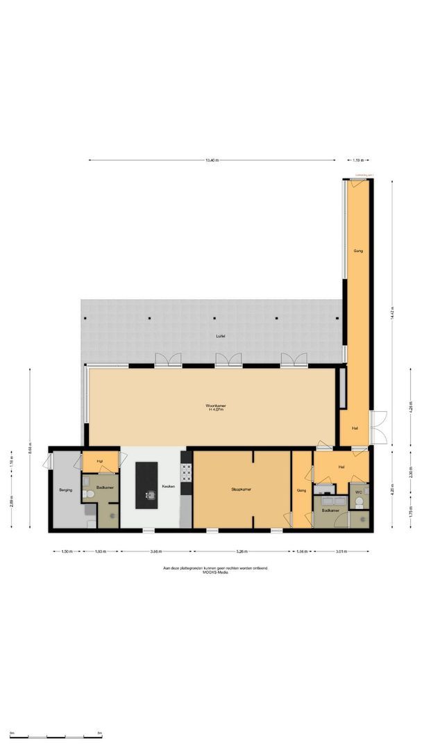 Ritselaarsdijk 10, Strijen plattegrond-0