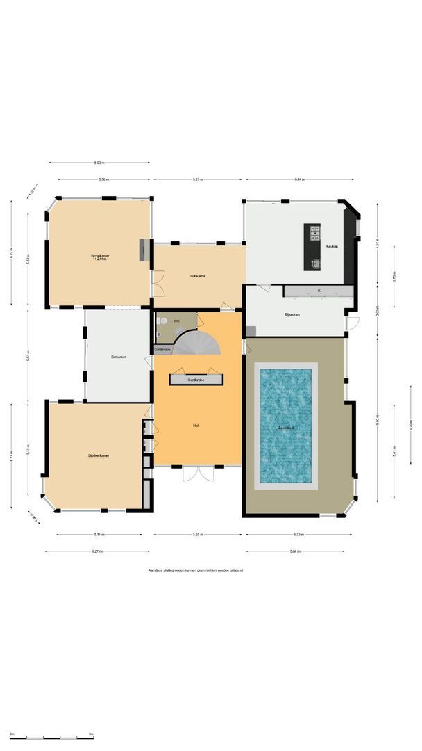 Vroonland 11, Mijnsheerenland plattegrond-0