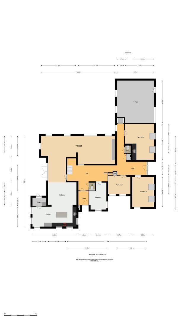 Kerkstraat 4, Nieuw-Beijerland plattegrond-0