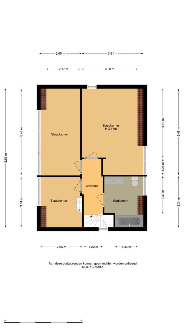 Goidschalxoordsedijk 51, Heinenoord plattegrond-2