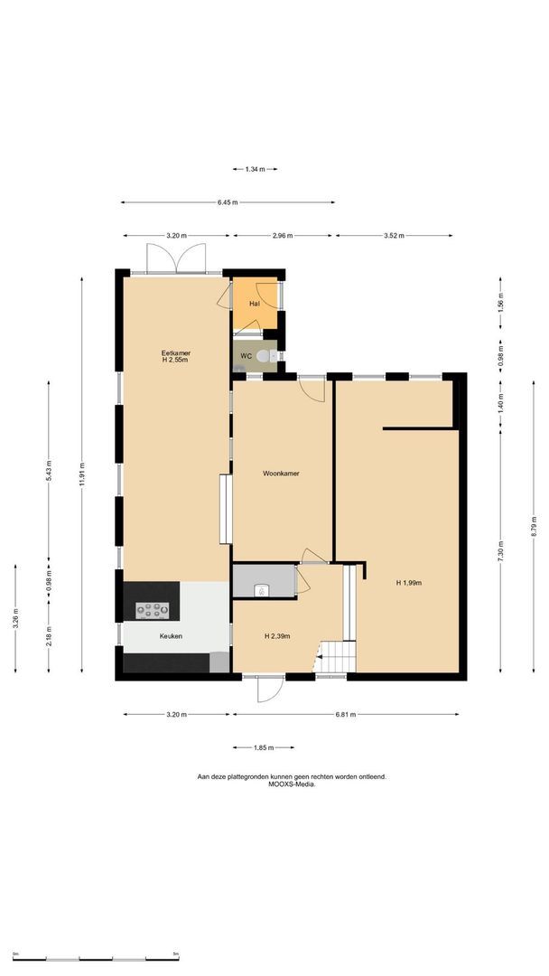 Goidschalxoordsedijk 51, Heinenoord plattegrond-0