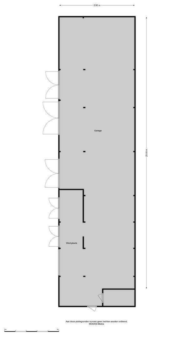 Ritselaarsdijk 10, Strijen plattegrond-2