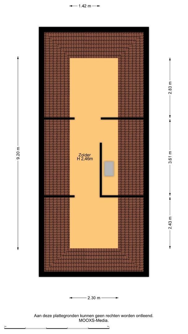 Raadhuislaan 14, Mijnsheerenland plattegrond-2