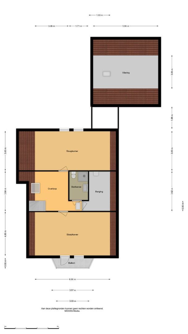 Raadhuislaan 14, Mijnsheerenland plattegrond-1
