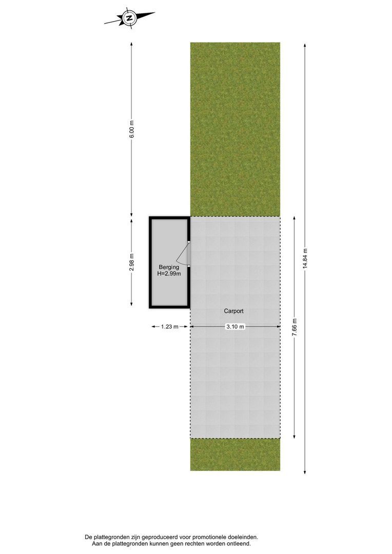 Smidsweg 1 B, Westmaas plattegrond-3