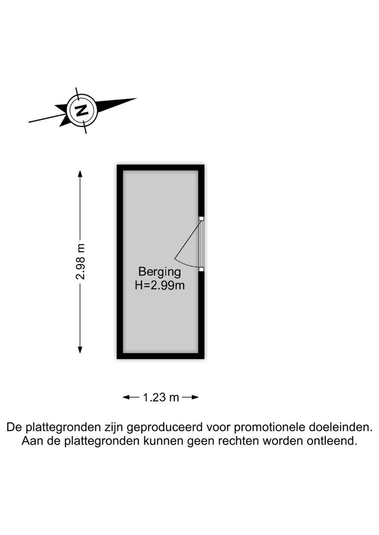 Smidsweg 1 B, Westmaas plattegrond-4