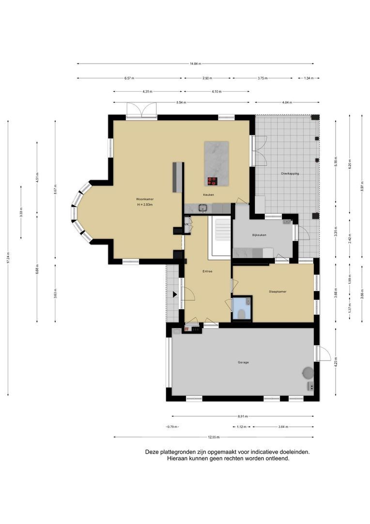 Kloosring 10, Oud-Beijerland plattegrond-0
