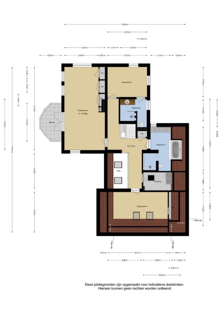 Kloosring 10, Oud-Beijerland plattegrond-2
