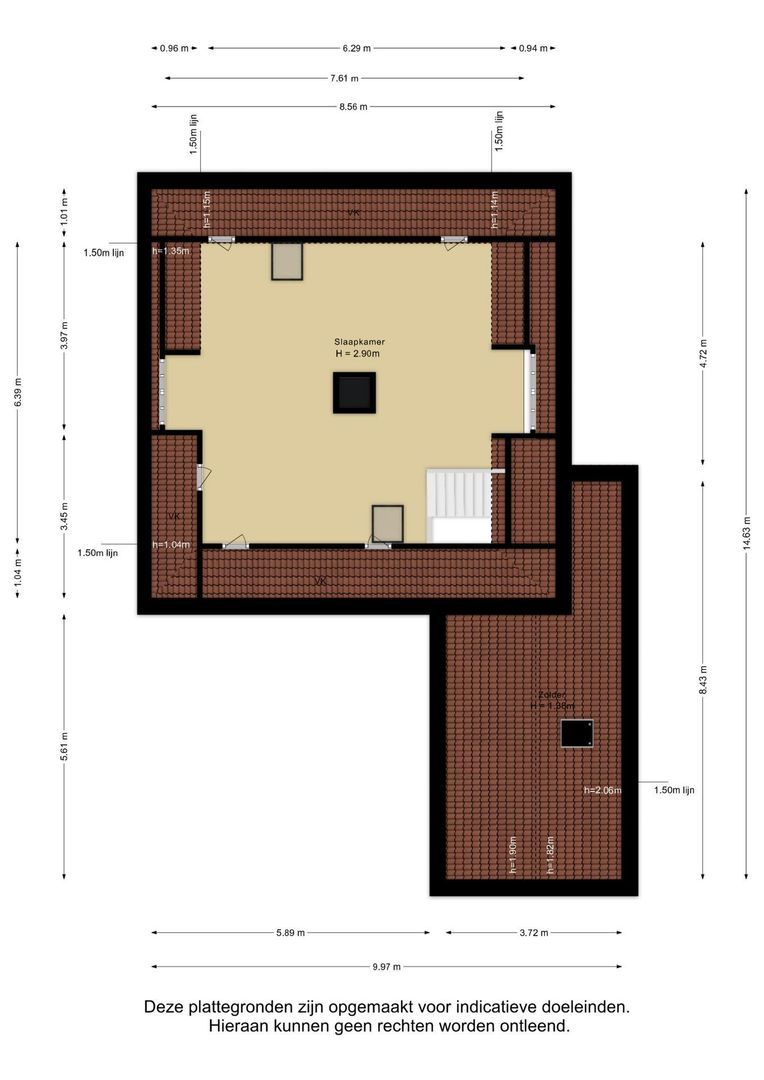 Kloosring 10, Oud-Beijerland plattegrond-3