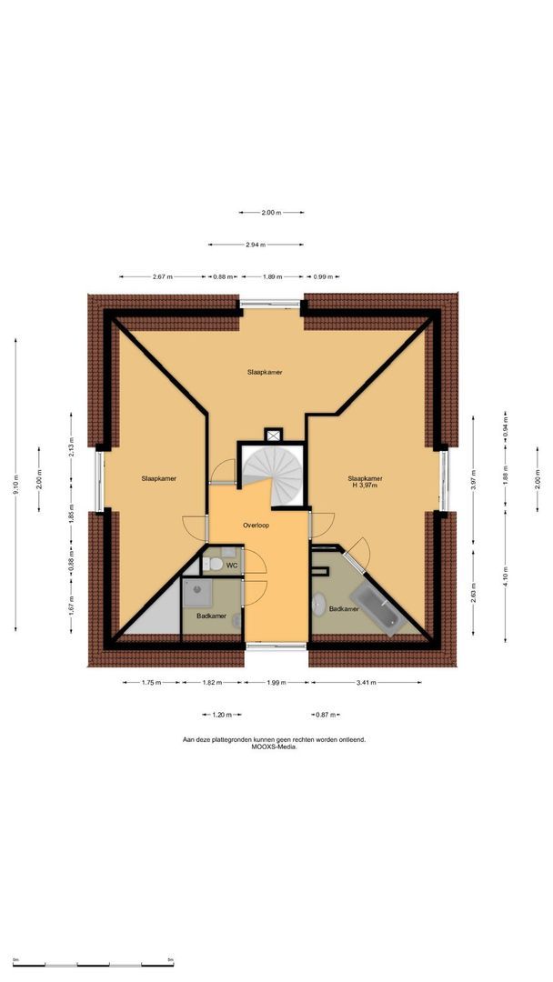Ambachtsherenlaan 3, Mijnsheerenland plattegrond-1