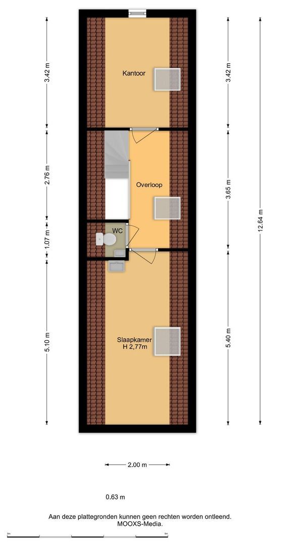 Viool 53, Oud-Beijerland plattegrond-2