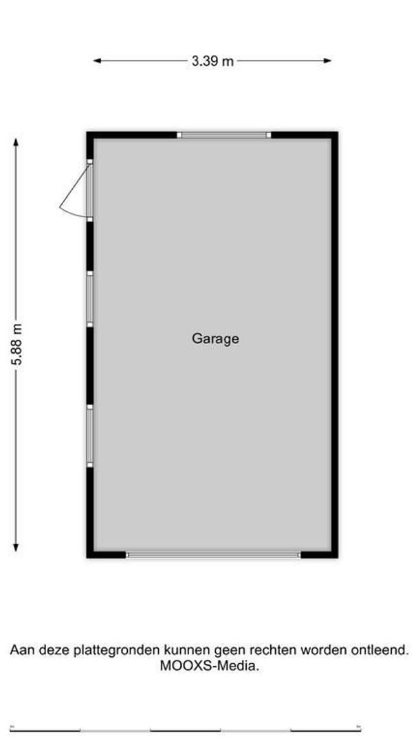 Nieuwstraat 44, Westmaas plattegrond-3