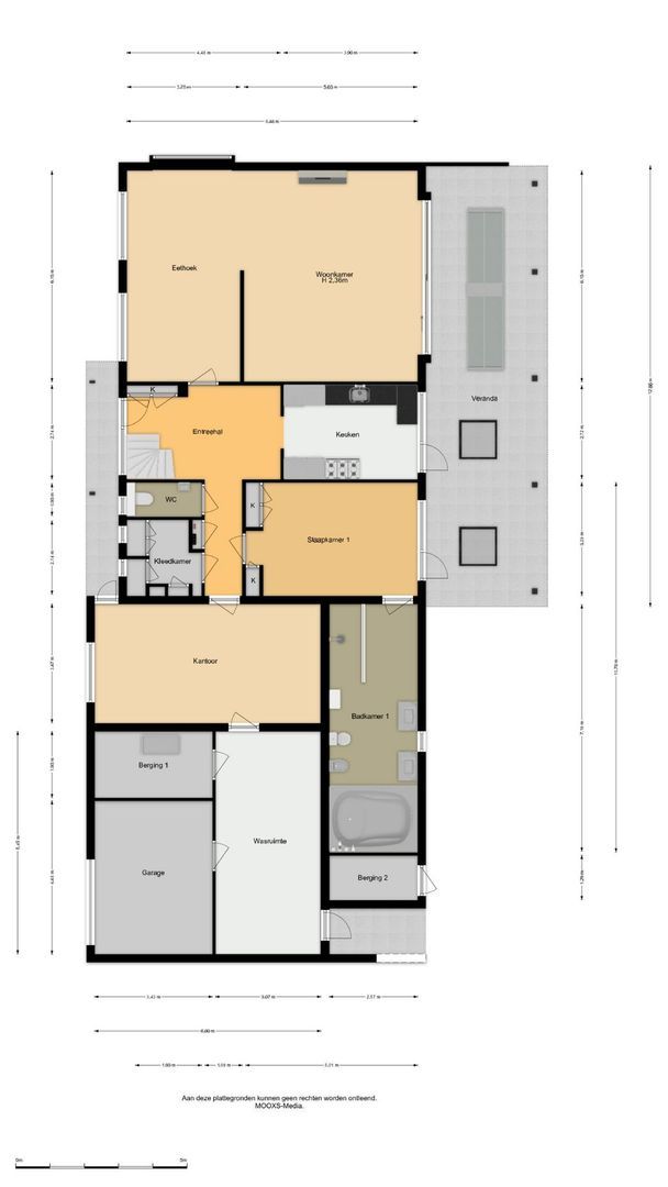 Molenweg 3, Mijnsheerenland plattegrond-0