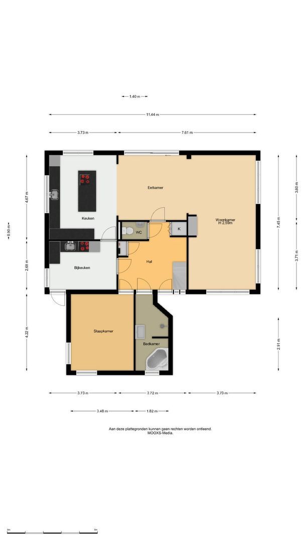 Mollekade 28, Heinenoord plattegrond-0