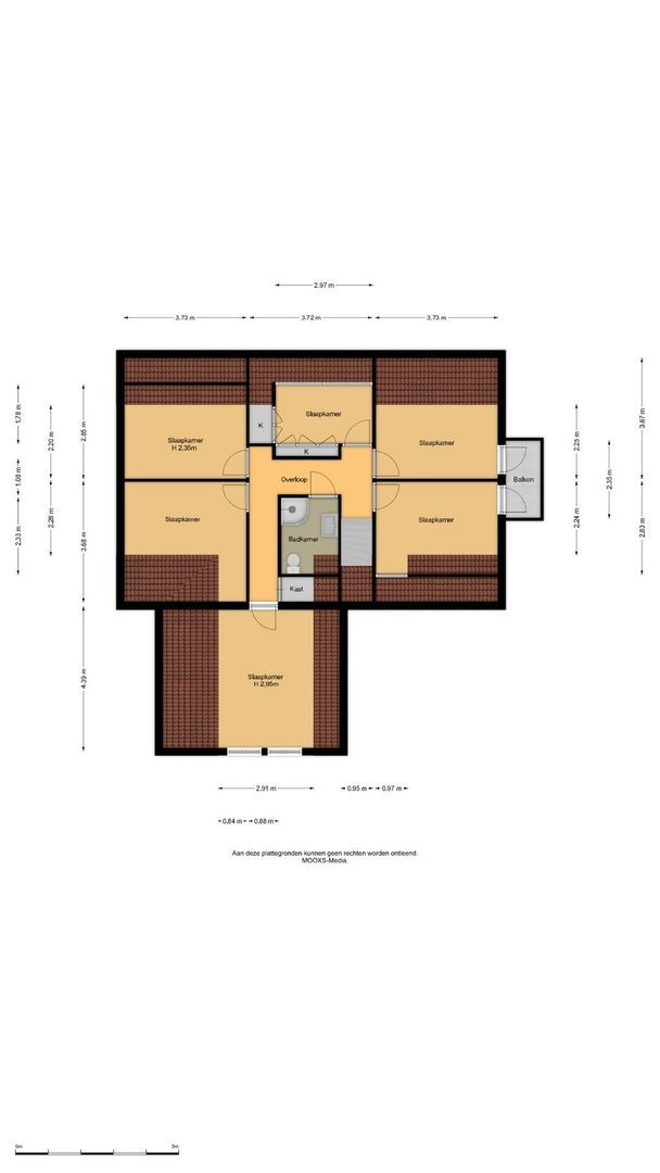 Mollekade 28, Heinenoord plattegrond-1