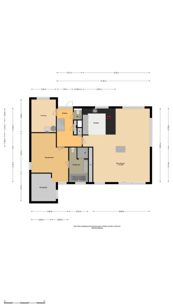 Boezemsingel 30, Oud-Beijerland plattegrond-0
