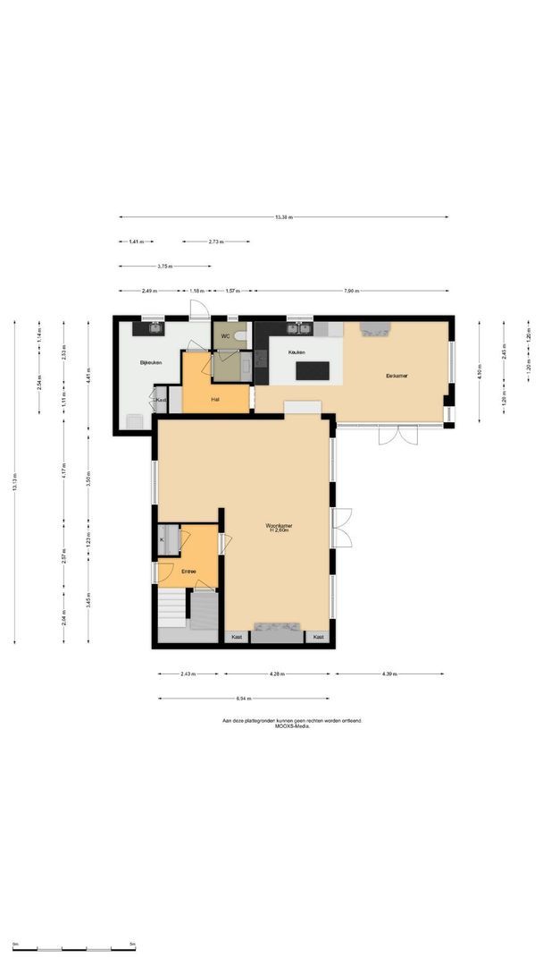 Werkersdijk 63, Rhoon plattegrond-0