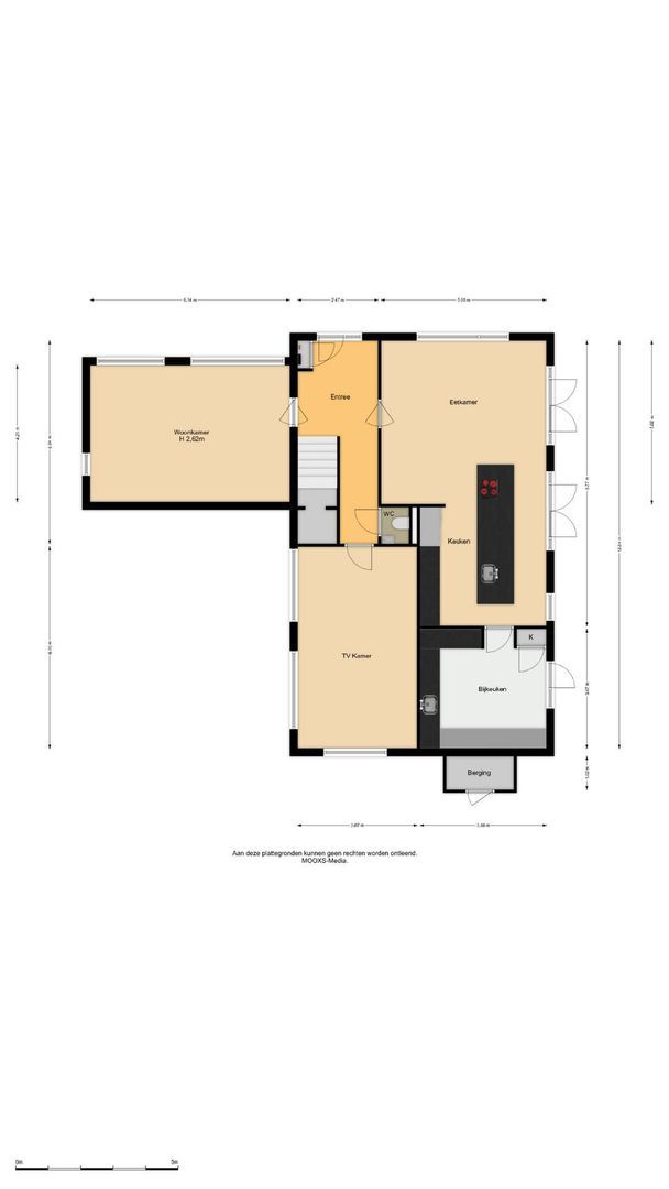Laan van Moerkerken 55, Mijnsheerenland plattegrond-1