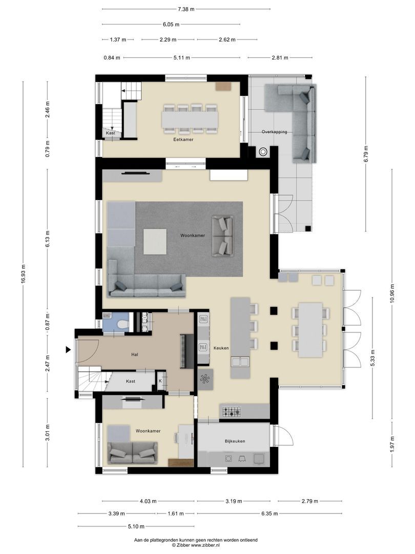Bronkhorstdreef 24, Roosendaal plattegrond-0