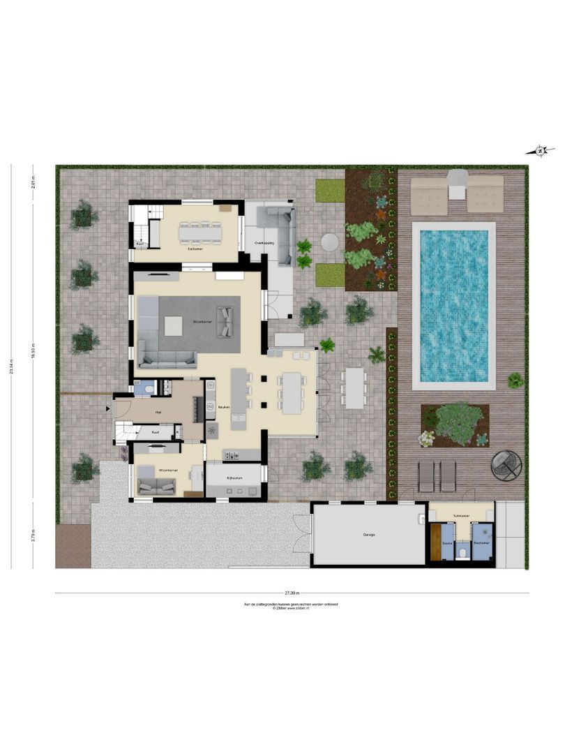Bronkhorstdreef 24, Roosendaal plattegrond-1