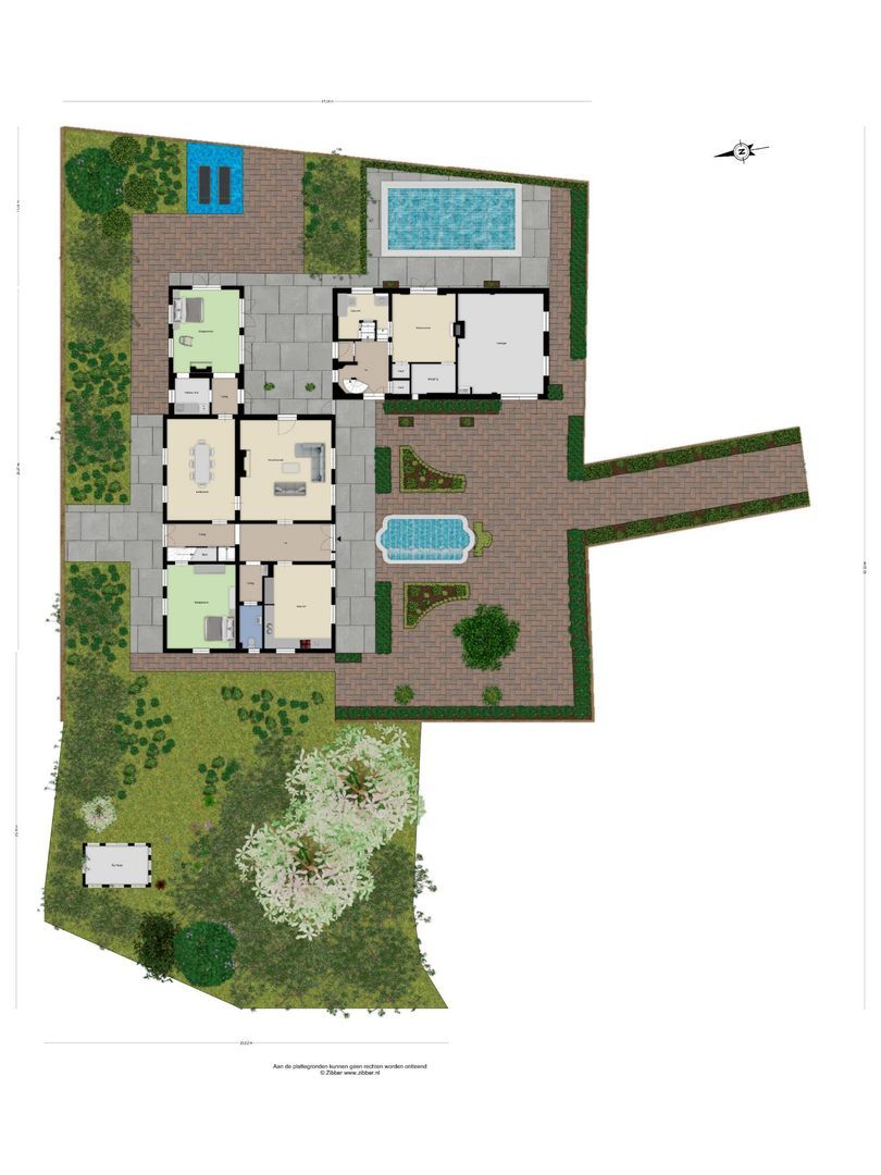 Bergsestraat 45, Wouw plattegrond-0