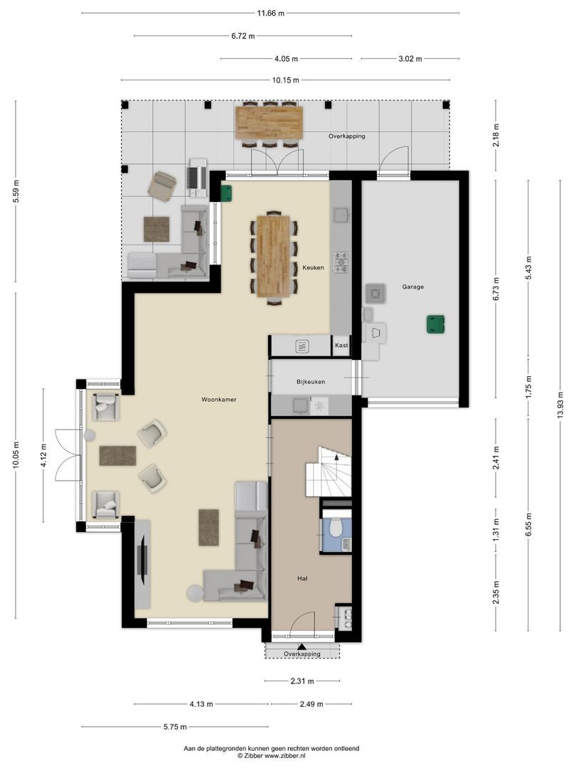 Brakesteinlaan 1, Roosendaal plattegrond-0