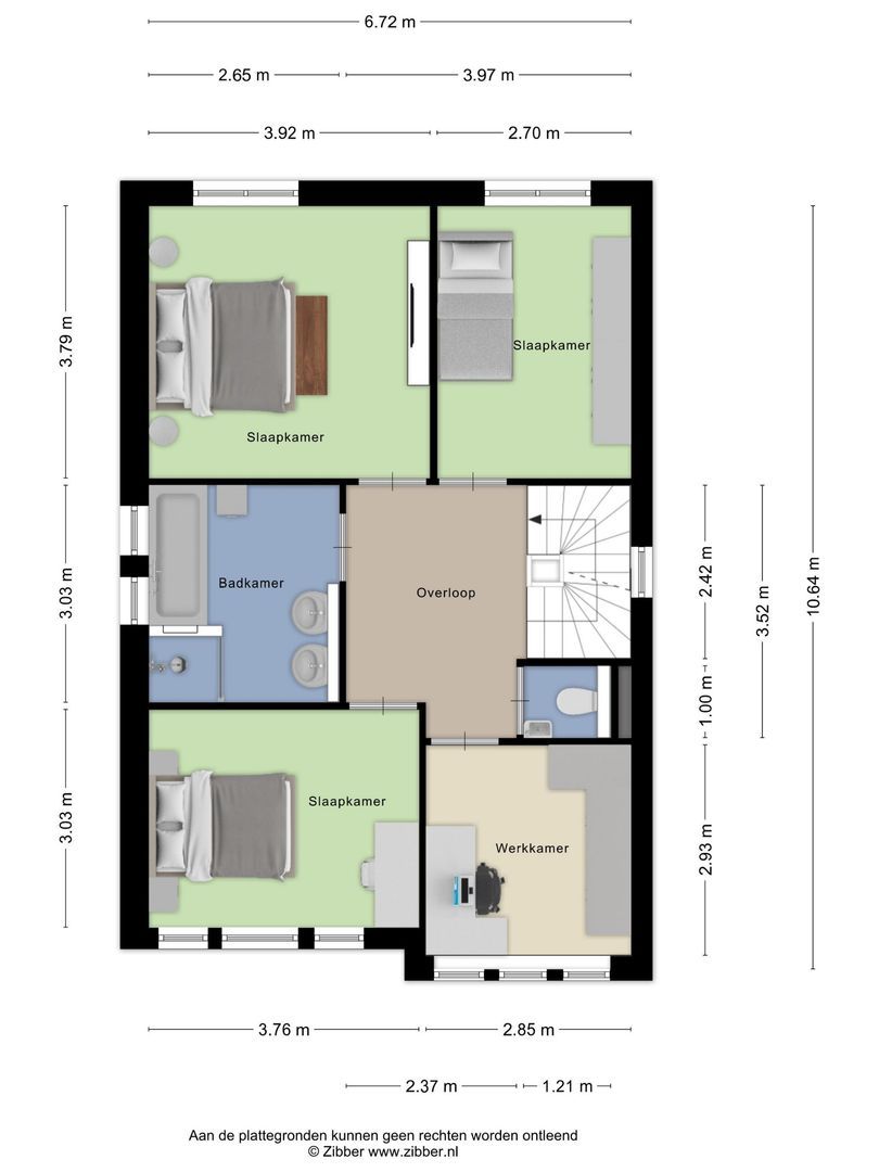 Brakesteinlaan 1, Roosendaal plattegrond-2