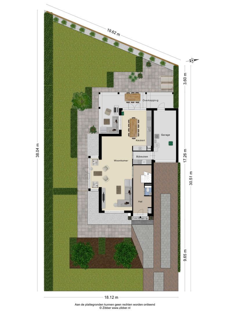 Brakesteinlaan 1, Roosendaal plattegrond-1