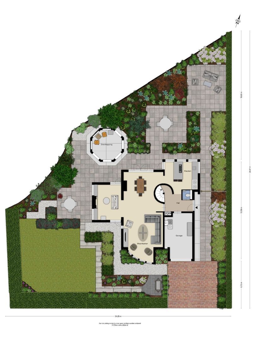 Tindijk 1, Roosendaal plattegrond-0