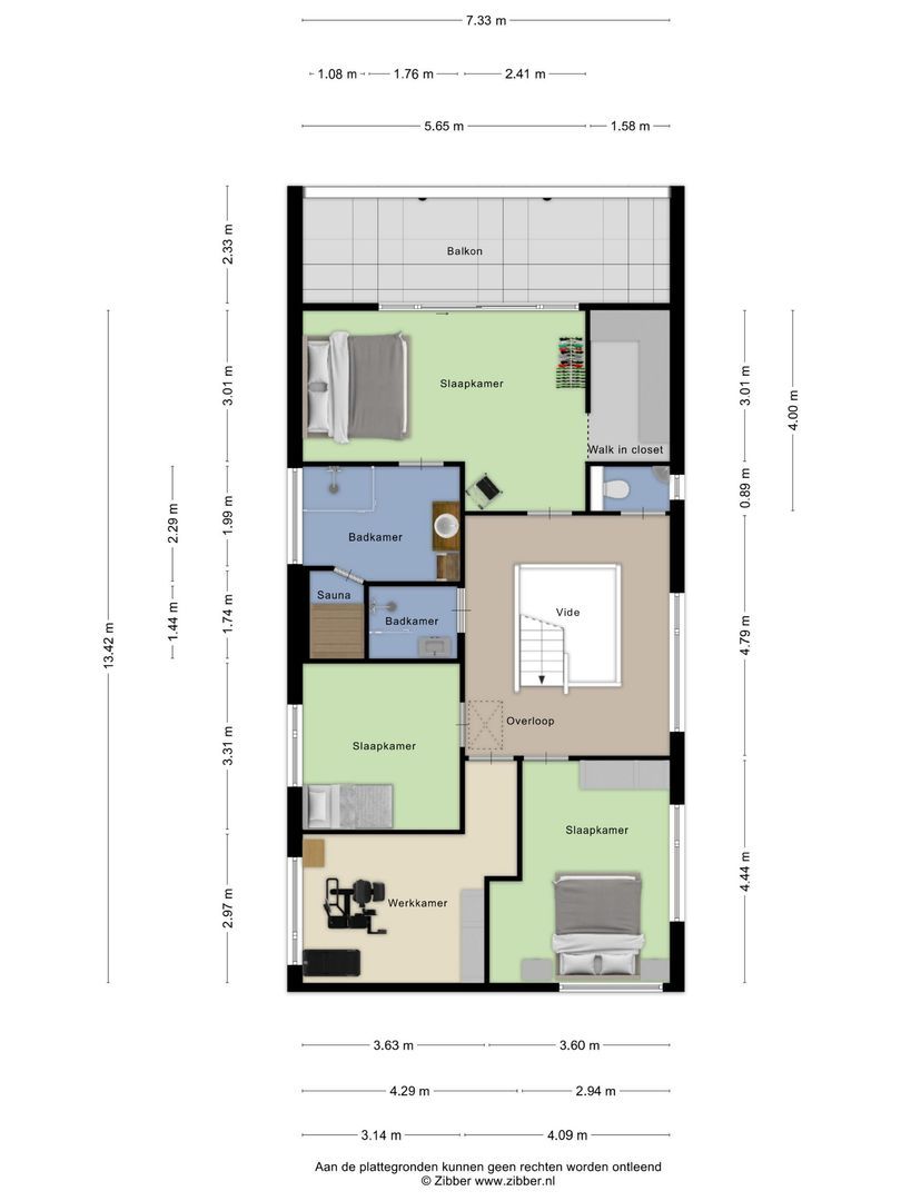 Bronkhorstdreef 54, Roosendaal plattegrond-2