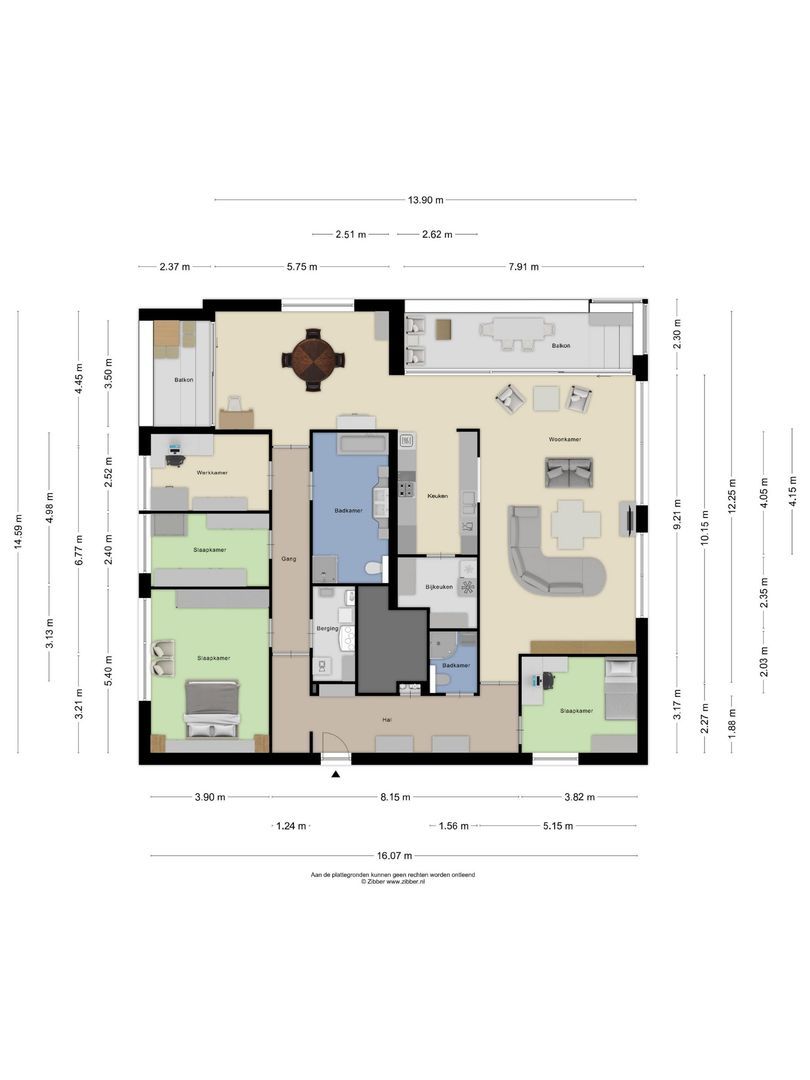 Laan van Europa 249, Roosendaal plattegrond-0