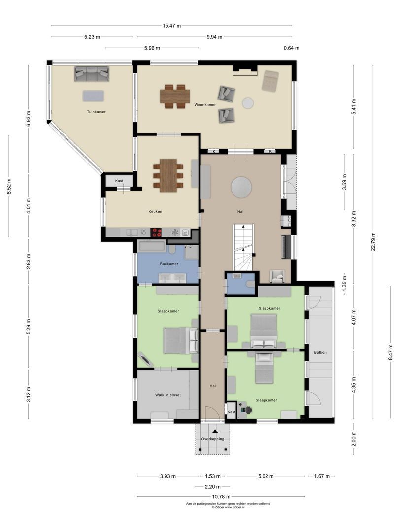 Scherpenbergsebaan 6, Schijf plattegrond-0