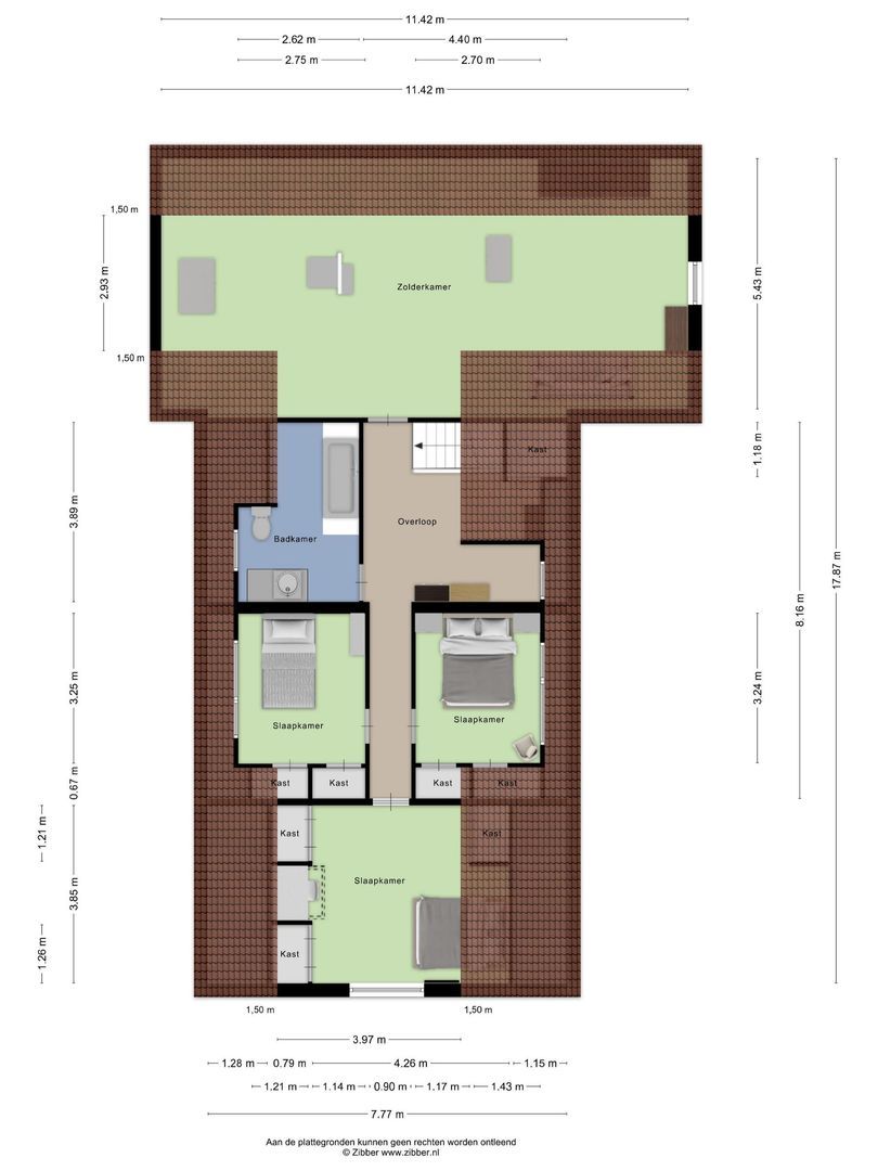 Brucknerlaan 23, Roosendaal plattegrond-2