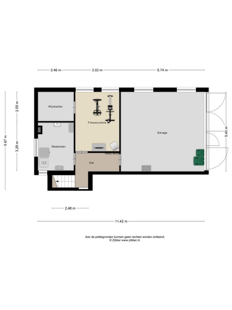 Brucknerlaan 23, Roosendaal plattegrond-3