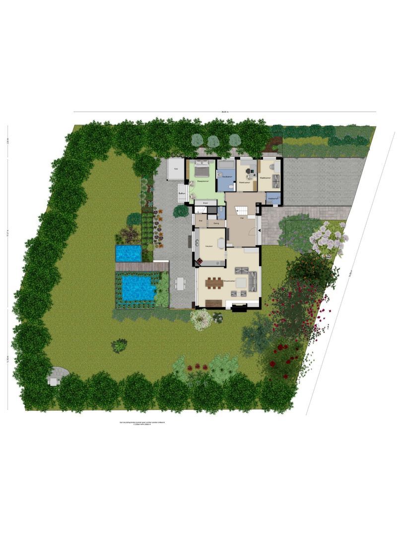 Brucknerlaan 23, Roosendaal plattegrond-0