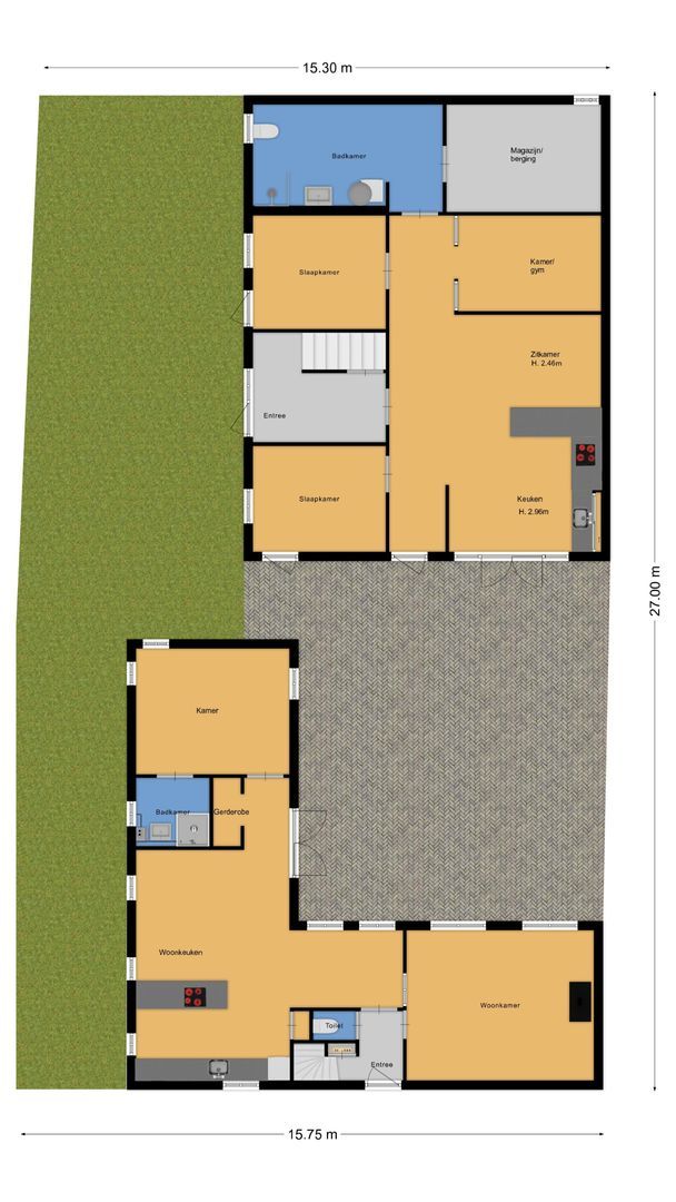 Molenwal 32, Culemborg plattegrond-0