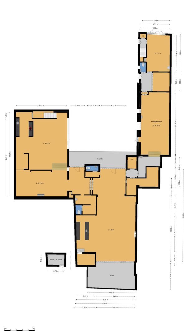Herenstraat 40, Culemborg plattegrond-1