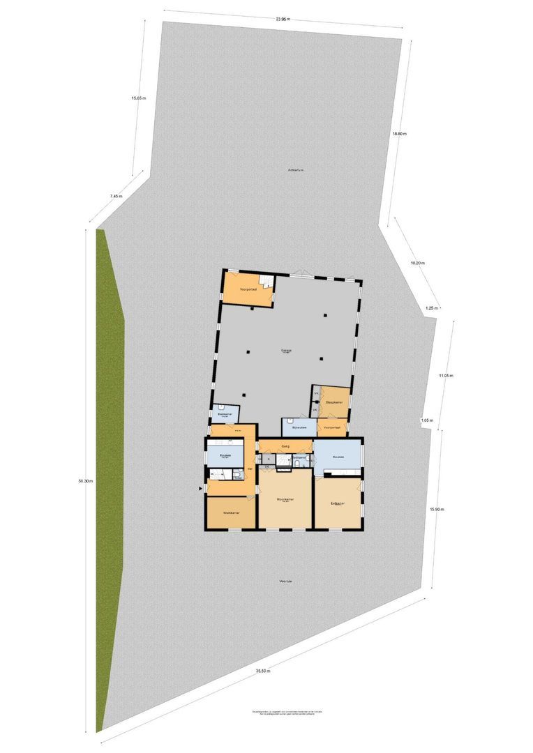 Provincialeweg 44, Schalkwijk plattegrond-0