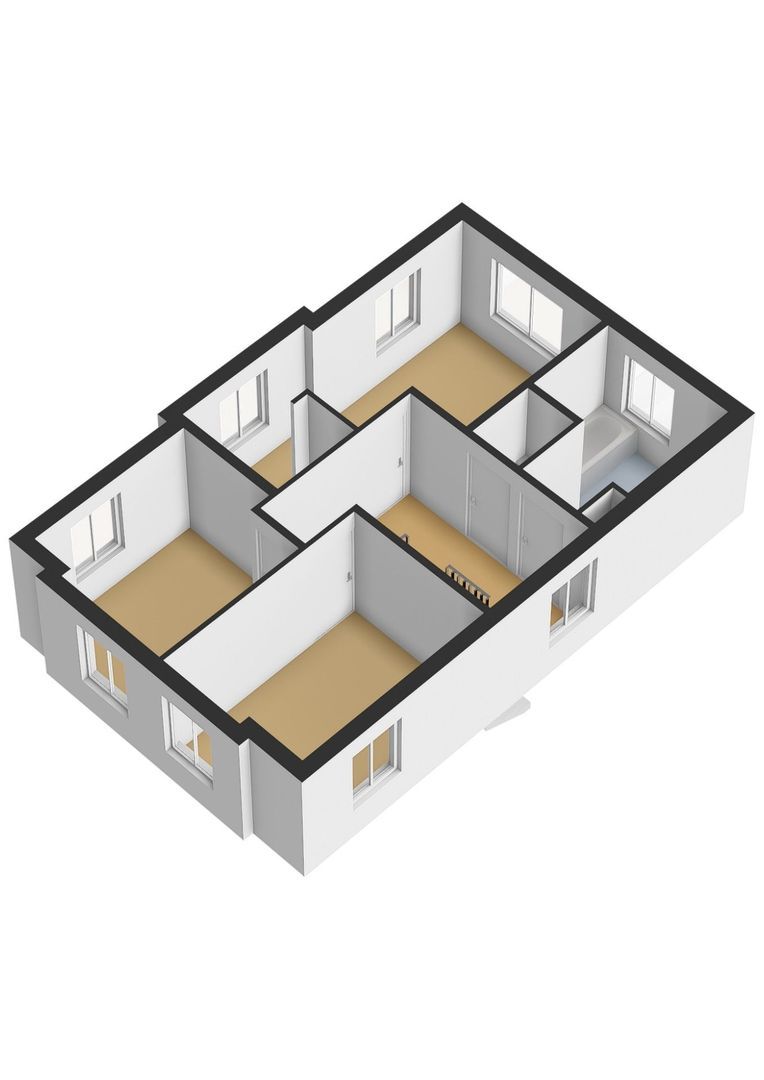 Emmikkerboslaan 78, De Meern plattegrond-2
