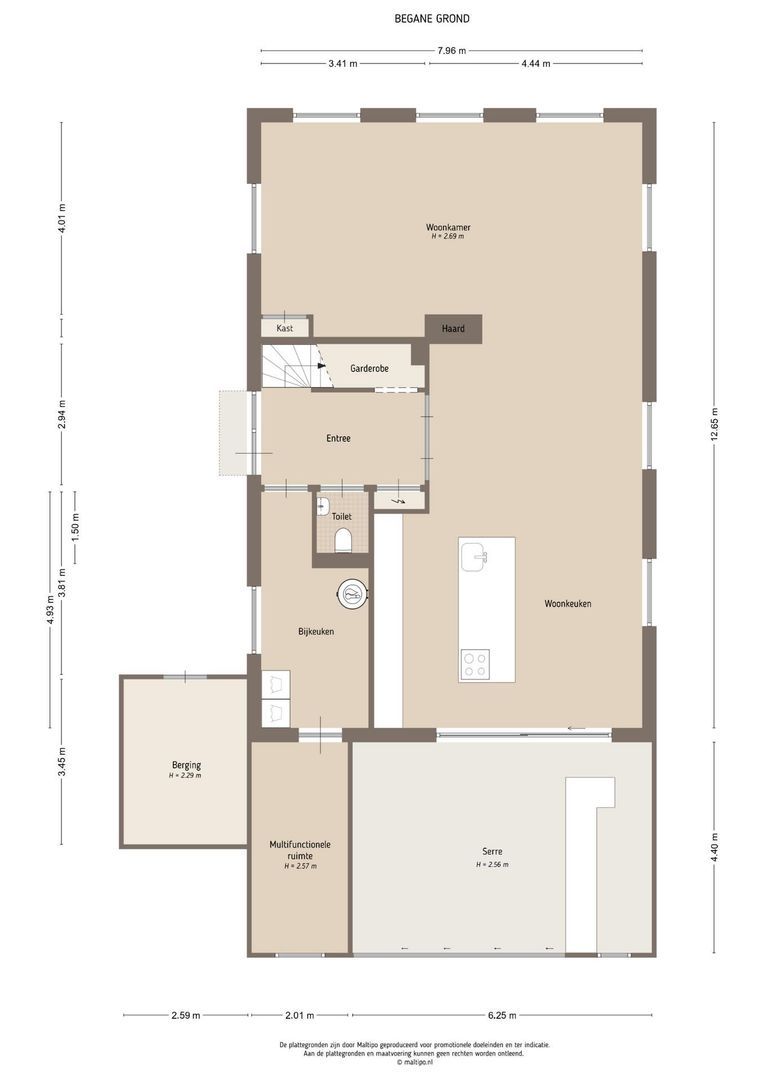 Reinesteijnseweg 4 A, Nieuwegein plattegrond-1