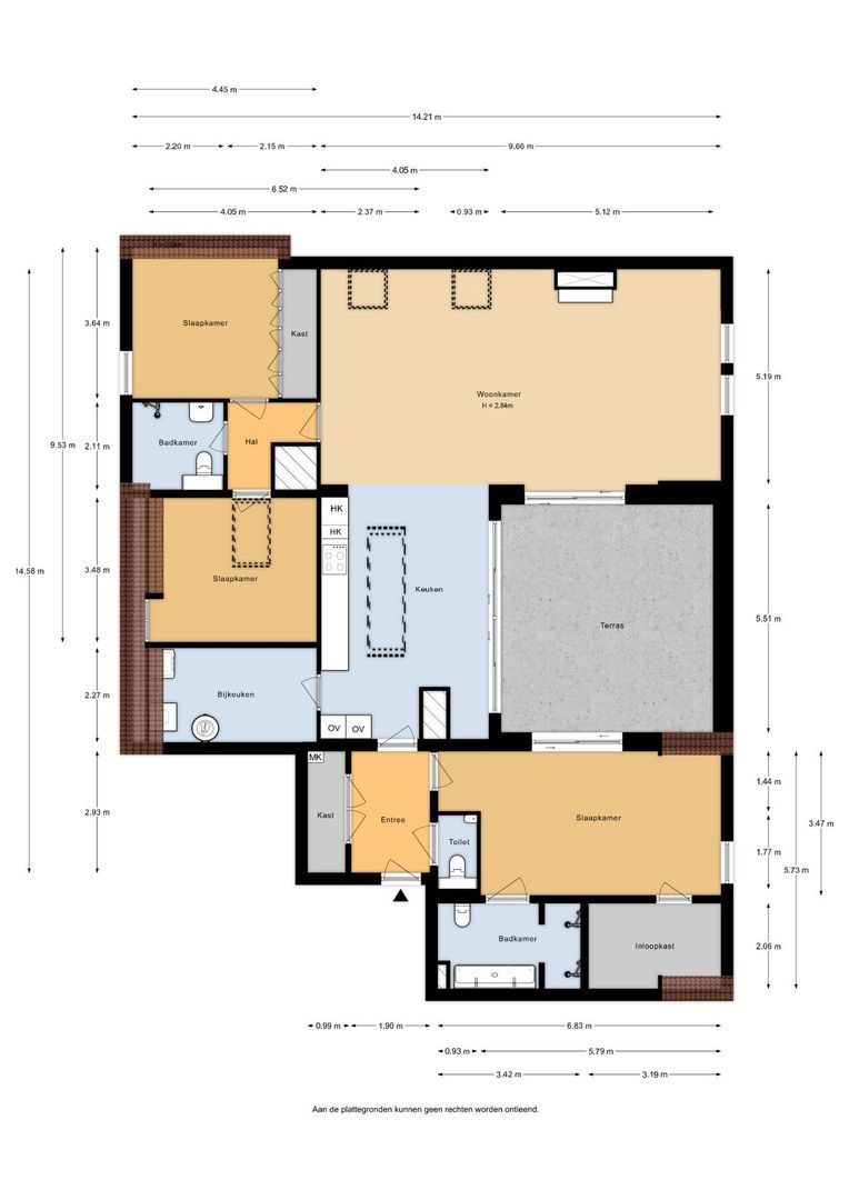 Schuttersgracht 8 k, IJsselstein plattegrond-0