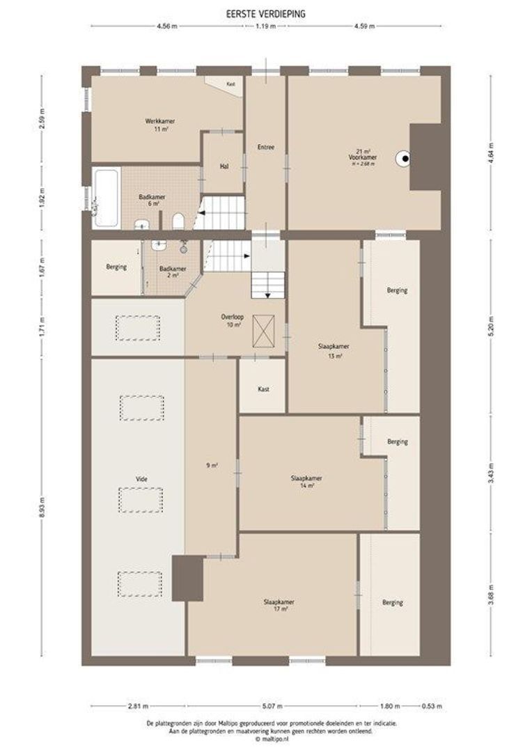 Zuiderlingedijk 179, Spijk plattegrond-1